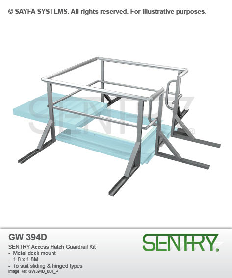SENTRY Access Hatch Guardrail Kit
